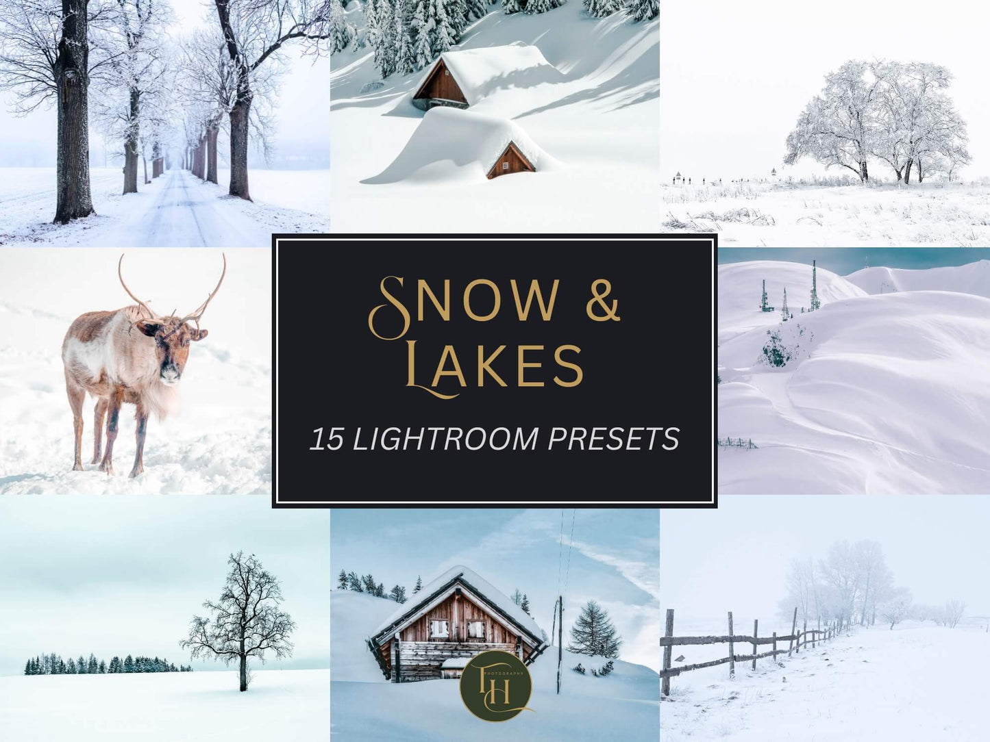 Snow & Lakes Lightroom Preset Pack