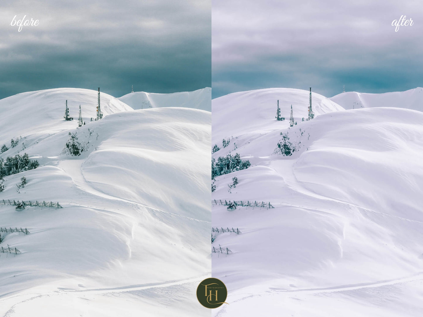 Snow & Lakes Lightroom Preset Pack