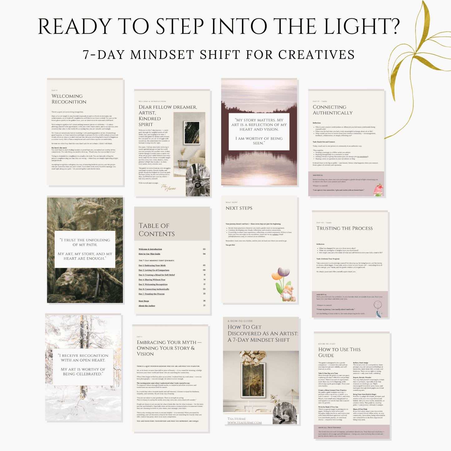 How To Get Discovered As An Artist: A 7-Day Mindset Shift